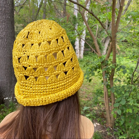 3 for $25. 🌞Yellow straw hat! - Picture 2 of 4
